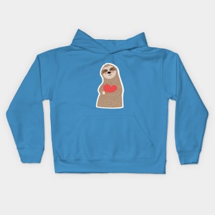 From Sloth With Love Kids Hoodie